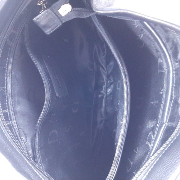 Dilaks Collection Leather Black HandBag Shoulder S - Picture 8 of 9